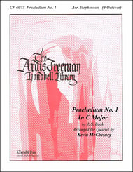 Praeludium No. 1 Handbell sheet music cover